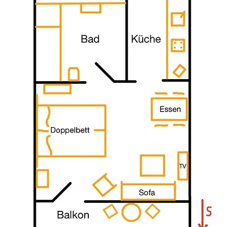 Strandhotel S33-213 3* Хайлигенхафен